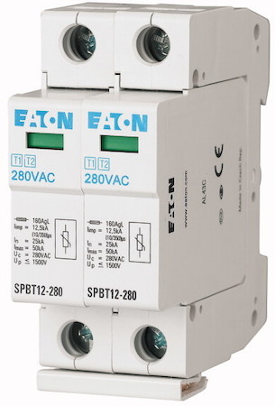 Комплект разрядников класс B+С 2п SPBT12-280/2 EATON 158309
