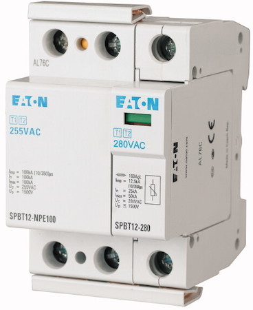 Комплект разрядников класс B+С 1+PEN SPBT12-280-1+NPE EATON 158308