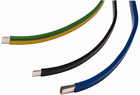 Шина медная гибкая CU-BAND10X24X1-BK 630А 10х24х1мм черн. EATON 119034