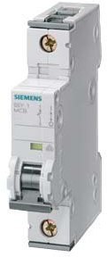 Выключатель автоматический модульный 1п C 13А 6кА Siemens 5SY61137