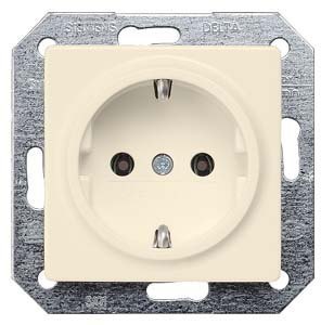 Siemens Розетка Schuko 16А 250В AC бел. SIEMENS 5UB1551