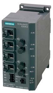 Коммутатор управляемый IE SIMATIC NET SCALANCE X204-2 Siemens 6GK52042BB102AA3