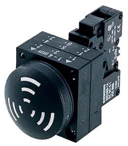 Индикатор звука IP65 черн. (2.4 кГц) UC 24В Siemens 3SB32337BA10