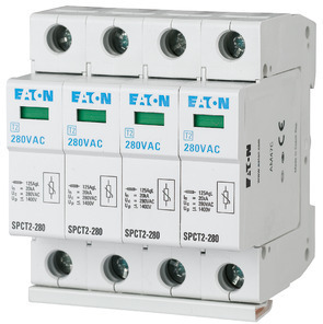 Ограничитель перенапряжения 4п С SPCT2-135/4 EATON 167586
