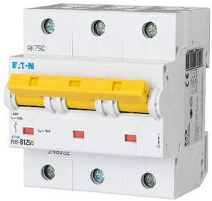 Выключатель автоматический модульный 3п C 125А 20кА PLHT EATON 248041