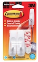 3М™ Command 17001 Крючок белый средний (2шт.) 