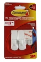 3М™ Command 17002 Крючок белый малый (2шт.)