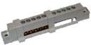 Клеммник N+PЕ в сборе на 8М для EUROPA IP65-Polycarb-FLY IP65-соед.кор.IP65