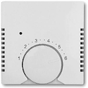 Накладка (центральная плата) для терморегулятора 1094 U, 1097 U, Basic 55, альпийский белый