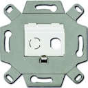 draagring v 2x f-connector alpinwit