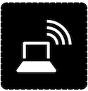 Пиктограмма информационная iceLight для 2068/1х, "Зона Wi-Fi"