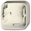 Коробка для открытого монтажа, 1 пост, серия Busch-Duro 2000 SI, цвет слоновая кость