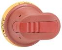 Red-yellow handle