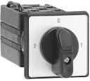 Cam switch. Amperemeter switches. Normal, door mounted