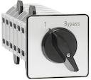 4-pole Bypass cam switch, without overlapping contacts