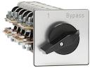 4-pole Bypass cam switch, with overlapping contacts