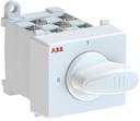 OC25 Cam switch, Ith=25A, ON-OFF, 1-contacts, DIN-rail and screw base mounting, Grey Modular handle