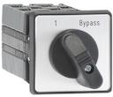 3-pole Bypass cam switch, with overlapping contacts