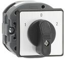 1-pole change-over cam switch with 0-position