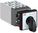 OC10 Cam switch, Ith=10A, Multi-Step, 6-contacts, Snap-on door mounting, Black Basic handle