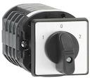 4-pole change-over cam switch with 0-position