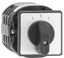 3-pole change-over cam switch with 0-pos., spring return to 0-pos.