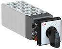 OC10 Cam switch, Ith=10A, Multi-Step, 9-contacts, Snap-on door mounting, Black Basic handle