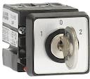 Cam switch. Change-over switches. Miniature, door mounted