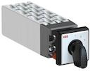 OC10 Cam switch, Ith=10A, Multi-Step, 12-contacts, Snap-on door mounting, Black Basic handle
