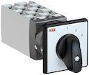 OC25 Cam switch, Ith=25A, Multi-Step, 9-contacts, Snap-on door mounting, Black Basic handle