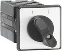 5-pole change-over cam switch without 0-position