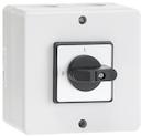 Enclosed cam switch 4-p.400V AC23A 7.5kW AC22A 20A