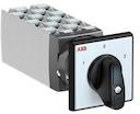 OC25 Cam switch, Ith=25A, Change-Over, 12-contacts, Snap-on door mounting, Black Basic handle
