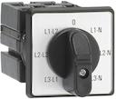 Cam switch. Voltmeter switches. Normal, door mounted