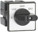 Cam switch. Voltmeter switches. Normal, door mounted
