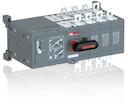 Change-over switch, motor operation, I-O-II -operation, open transition