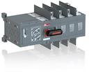Change-over switch, motor operation, I-O-II -operation, open transition
