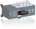Change-over switch, motor operation, I-O-II -operation, open transition