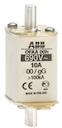 HRC fuse link, gG, NH00, DIN-type