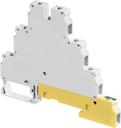 light grey Screw Clamp Terminal Blocks D4/6.T3.P + ground protection