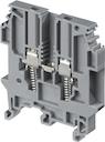 grey Screw Clamp Terminal Blocks M4/6.RS compression clamp terminal for bare wire or equipped with bent lug