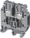 grey Screw Clamp Terminal Blocks M10/10.RS for bare wire or equipped with bent lug