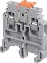 grey/orange Screw Clamp Terminal Blocks M4/6.SNBT