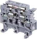 grey Screw Clamp Terminal Blocks M4/8.SFDT with blown fuse indicator equipped with 2 test sockets DIA. 2 mm / .079"