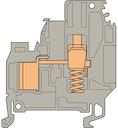 grey IDC Terminal Blocks D6/8.ADO.RS for bare wire or equipped with bent lug and ADO wire size