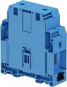 ZS240-BL Screw Clamp Terminal Block - Feed-through - Blue