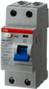 Aardlekschakelaar 2P 40A-0.03 ABB