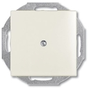 Заглушка с суппортом, серия Basic 55, цвет chalet-white