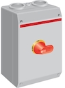 Рубильник в боксе OTP63BA6P до 63А 6-полюсный, резьба 4хPg29+2xP g11