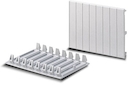 MODULE COVER 4 MODULES WHITE R9016
